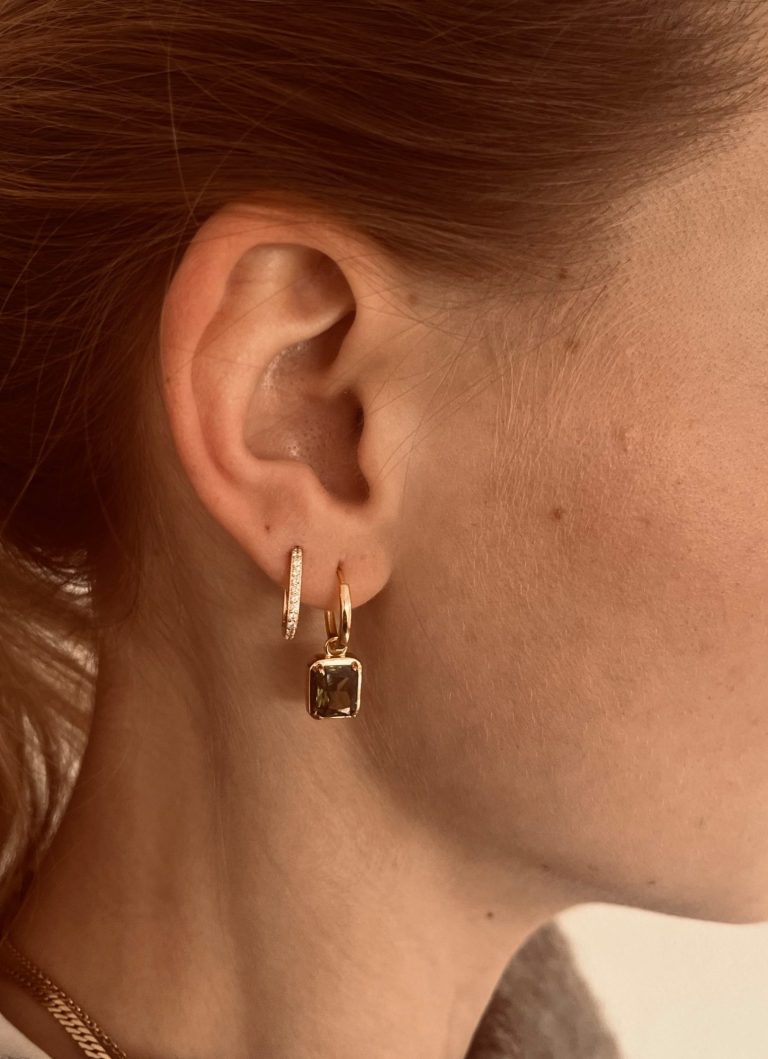 Ohrringe Pura in Silber