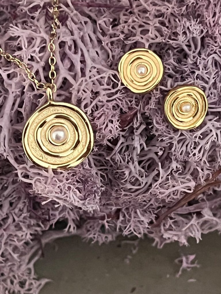 Ohrringe Milou in Gold